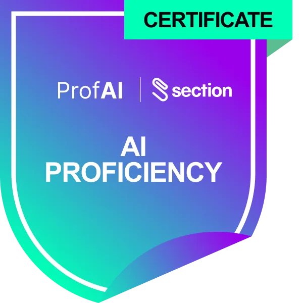 AI Proficient Certificate